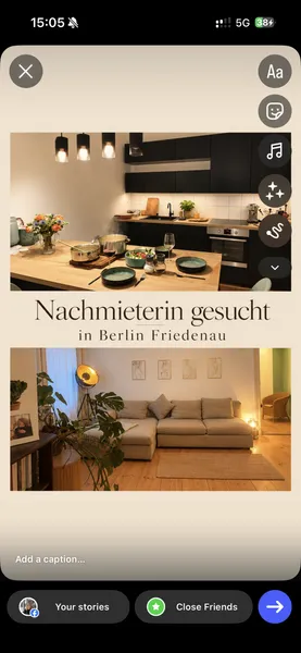 Alltagstaugliche 1,5-Zimmer-Wohnung in Berlin Friedenau — photo 1